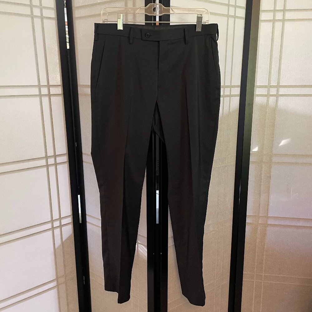 Uniqlo Men's Dress Pants Black Waist 31" x 29.5" Length